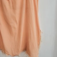 1920's peach teddy lingerie romper, small