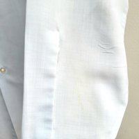 1960 Van Heusen Air Force blue button up shirt, medium