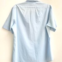 1970 Bristol blue button up shirt, medium