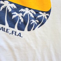 1970 Fort Lauderdale Florida vacation tee shirt, size small