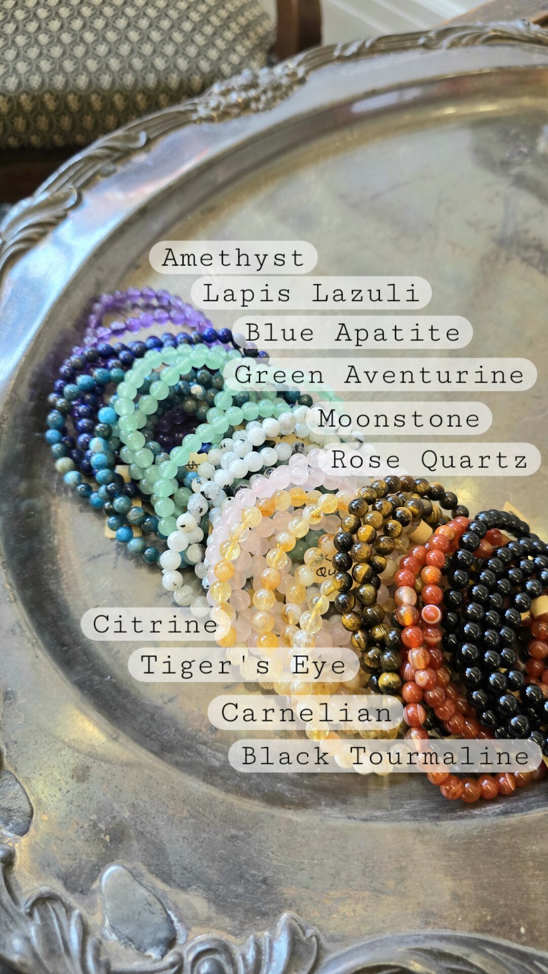 Crystal bracelets