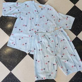 1950 Marlowe Mid Century Modern camera cotton set, medium