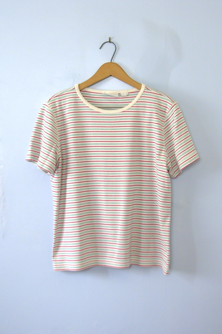 90s Bright and Stripey Tee