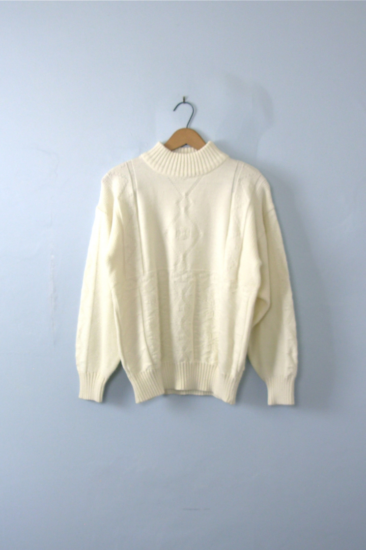 off white oversized sweater