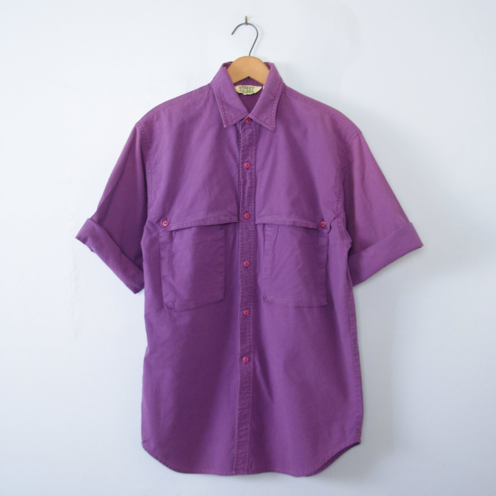 dark purple button up shirt men's