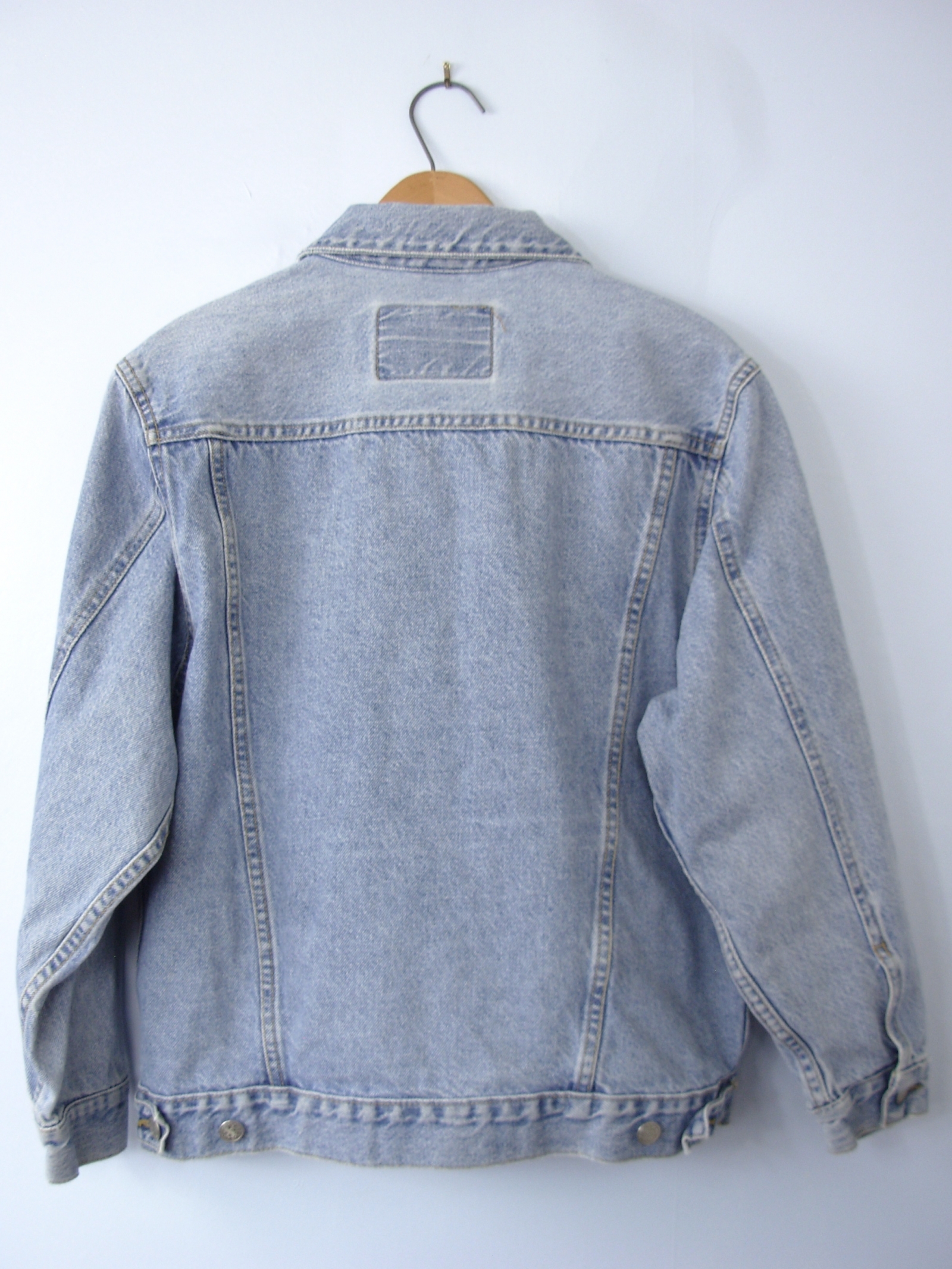 90's denim jacket, jean jacket, women's size XS / small | Manor Vintage