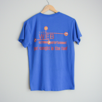 00's The Web graphic tee shirt, men's size small