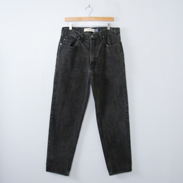 Vintage 80's GAP black jeans with tapered leg, men's size 36 / 34