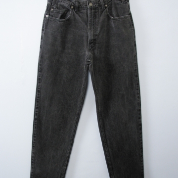 Vintage 80's GAP black jeans with tapered leg, men's size 36 / 34