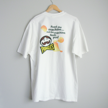 90's Pringles vending graphic tee shirt, men's size XL