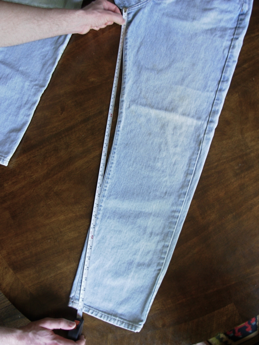 How to measure jeans and pants for an accurate fit