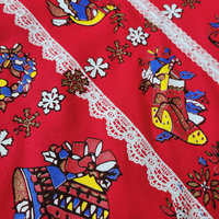 80's red Christmas sweatshirt, women's size large