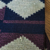 90's oversized argyle sweater, men's large