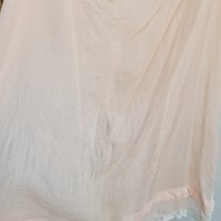 1920's distressed pink teddy lingerie romper, small