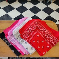 Paisley cotton bandana