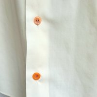 1970 Wedgefield yellow button up shirt, medium