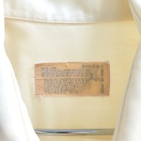 1970 Wedgefield yellow button up shirt, medium