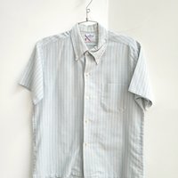 1970 All American striped button up oxford shirt, medium