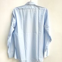 1970 Royal Knight blue button up shirt, medium