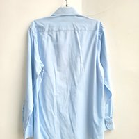 1990 Alberto Cardinali blue button up shirt, medium