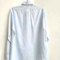 1960 Van Heusen Air Force blue button up shirt, medium