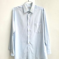 1960 Van Heusen Air Force blue button up shirt, medium