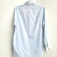 1960 Van Heusen Air Force blue button up shirt, medium