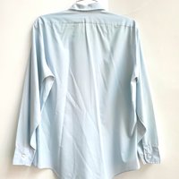 1970 Royal Knight blue button up shirt, medium