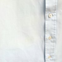 1970 Bristol blue button up shirt, medium