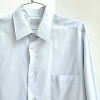 1960 Van Heusen Air Force blue button up shirt, medium