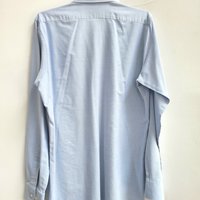 1990 Jiggie Wear blue oxford button up shirt, medium