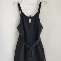 1930 Jantzen black wool swim suit, 40 / large