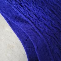 1930 Zephyr blue wool swim suit, small