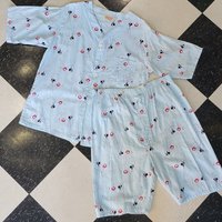 1950 Marlowe Mid Century Modern camera cotton set, medium