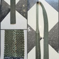 1950 knit skinny ties