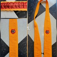 1950 knit skinny ties