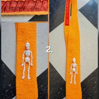 1950 knit skinny ties