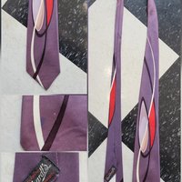 1950 Burkhardt's abstract tie