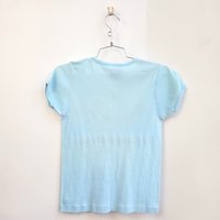 1980 Ocean Pacific blue baby tee, size small