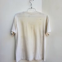 1970 thrashed white tee shirt, size small