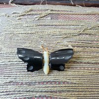Bakelite butterfly and elephant pins, choose one