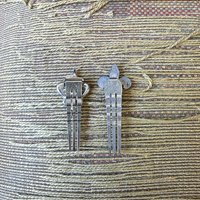 1930's Art Deco rhinestone hair combs and clips, choose one