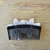 1940's tropical flower hair combs, choose one