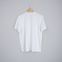 80's bedazzled white tee shirt, women's size medium