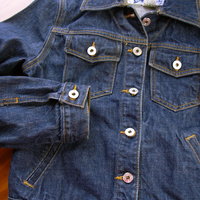 Vintage 90's dark denim jacket, Express jean jacket, women's size small