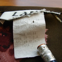 90's brown floral mini dress, women's size medium