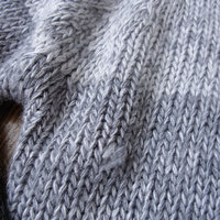 80's grey gradient sweater, men's size XL