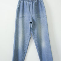 80's high waisted jeans with elastic waistband, women's size medium