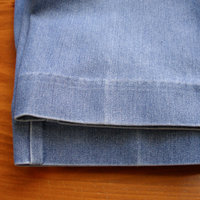 80's high waisted jeans with elastic waistband, women's size medium