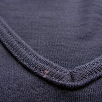 Vintage 90's distressed plain black tee shirt, women's size medium